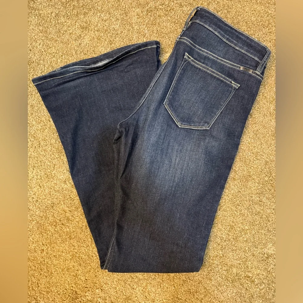 KanCan Dark Blue Flare Jeans - Picture 2 of 4